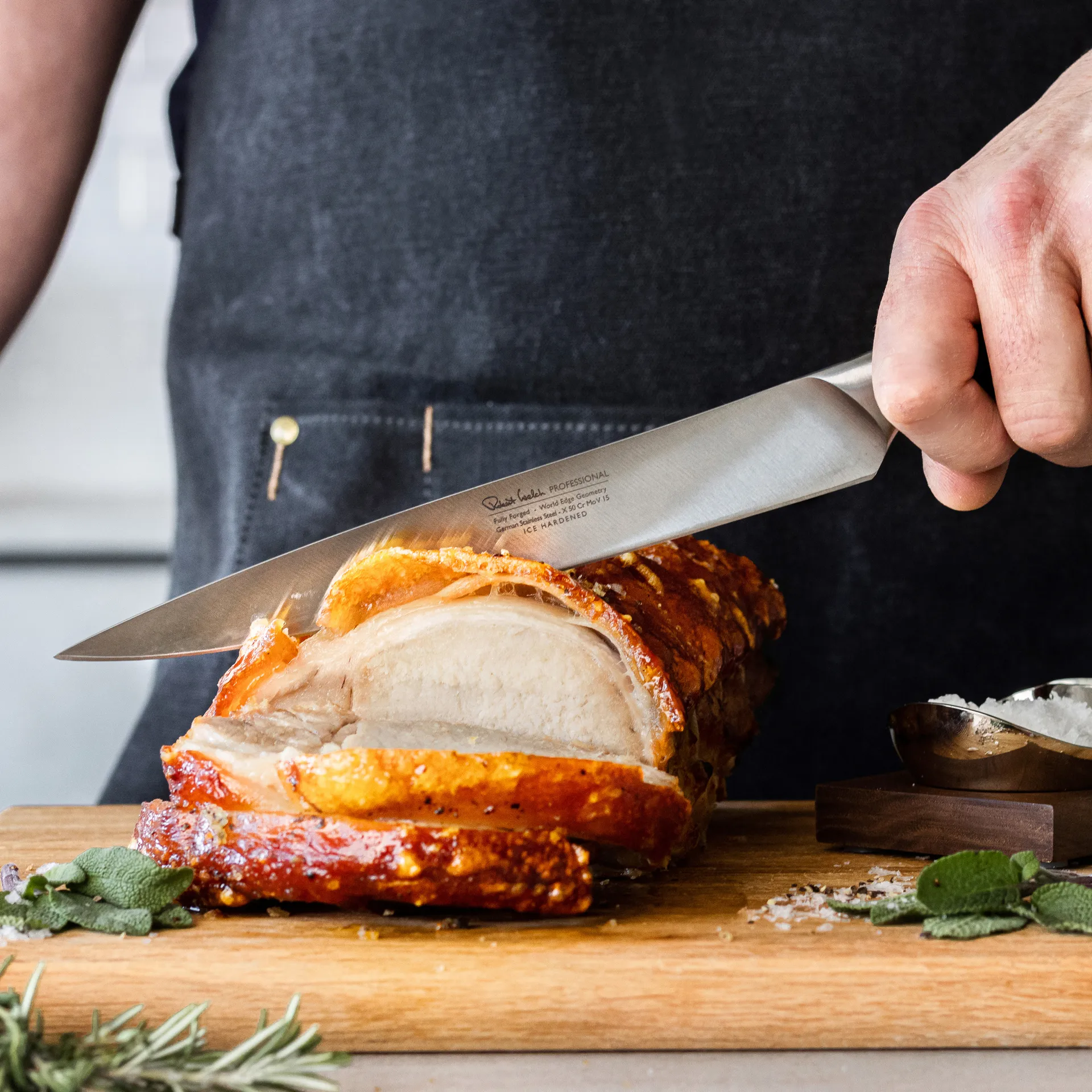 Robert Welch professional trancherkniv 22 cm, Rustfrit stål Robert Welch