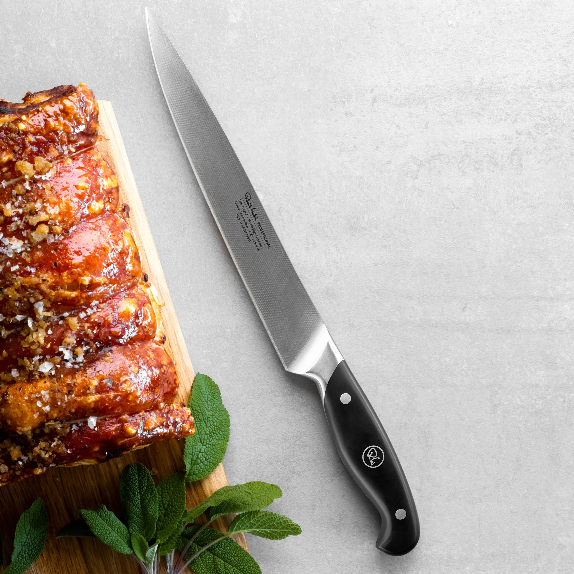 Robert Welch professional trancherkniv 22 cm, Rustfrit stål Robert Welch