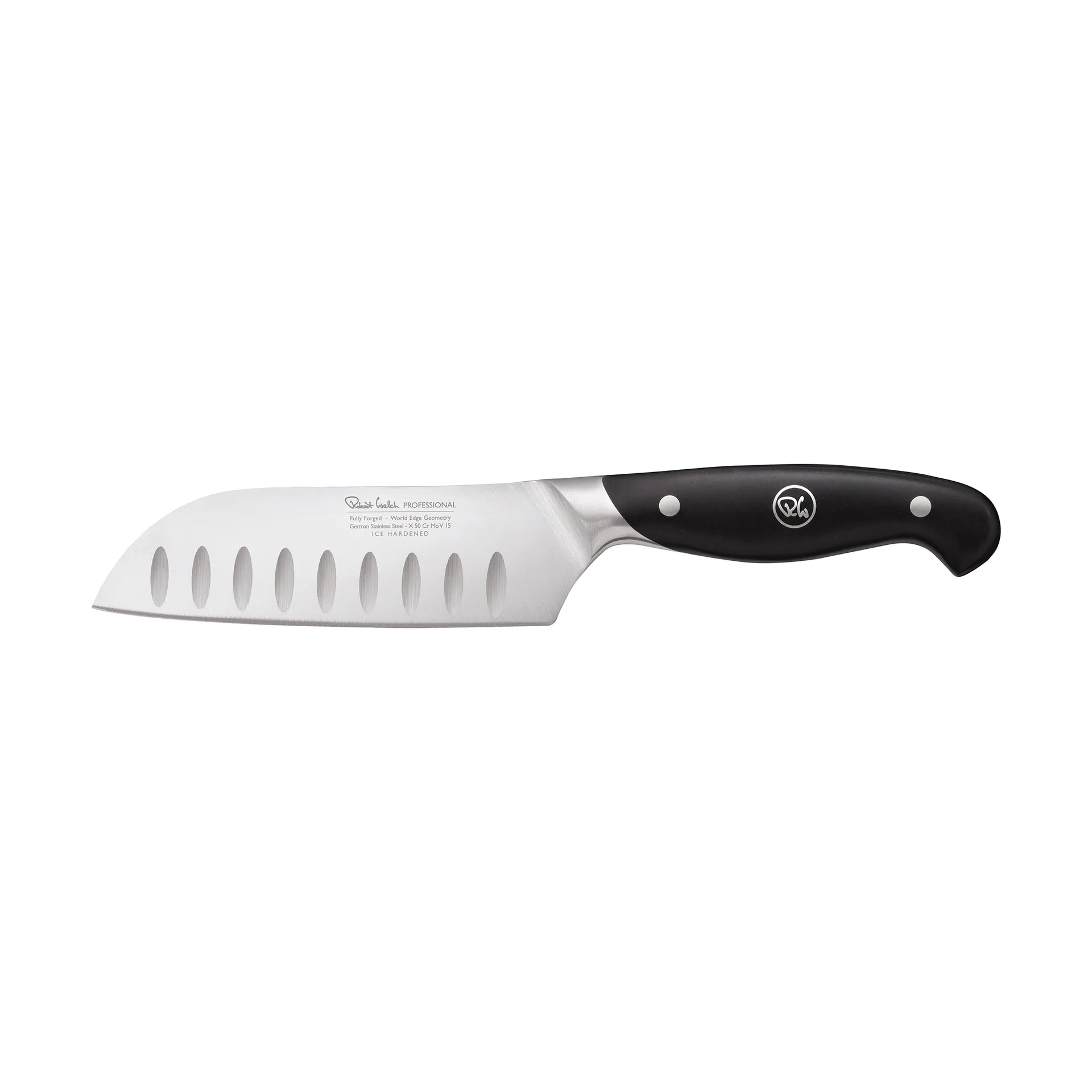 Robert Welch professionel santoku kniv 14 cm, Rustfrit stål Robert Welch