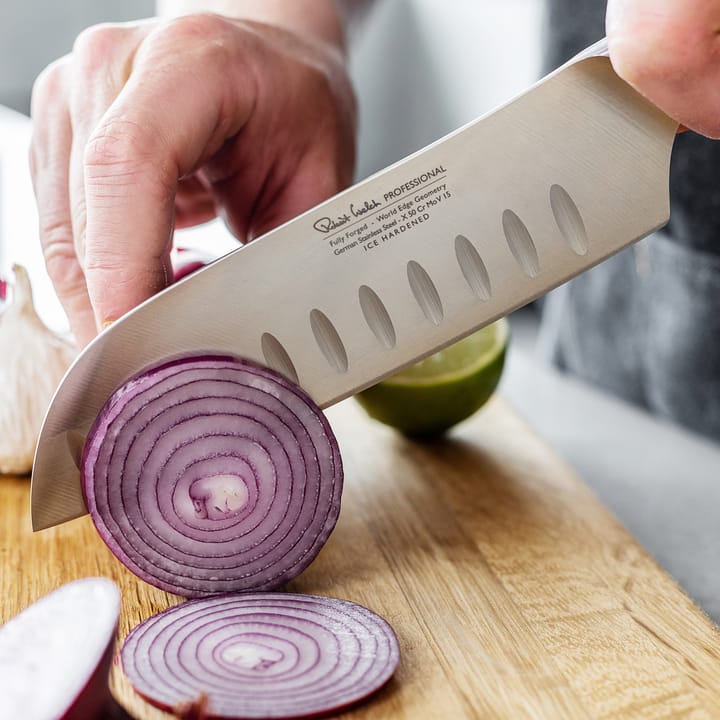Robert Welch professionel santoku kniv 14 cm, Rustfrit stål Robert Welch