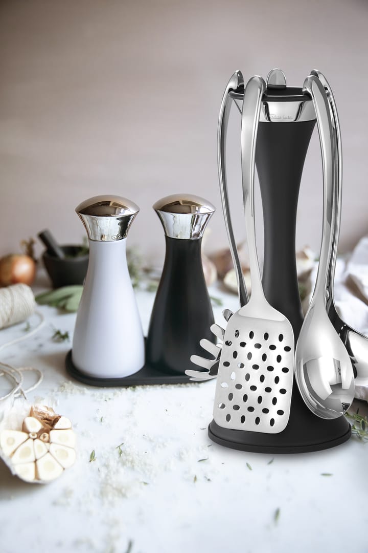 Robert Welch signature køkkenredskabsholder 6 dele, Sort Robert Welch