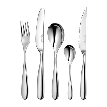 Stanton Bright bestiksæt + grillkniv - 24 + 6 dele - Robert Welch