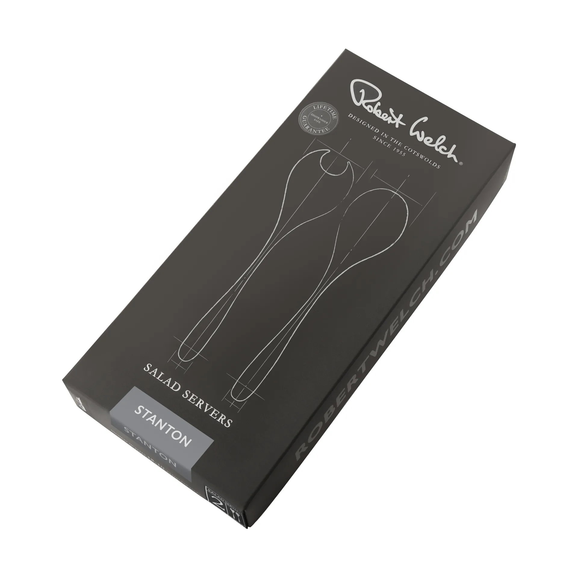 Stanton Bright salatbestik 2 dele, Rustfrit stål Robert Welch