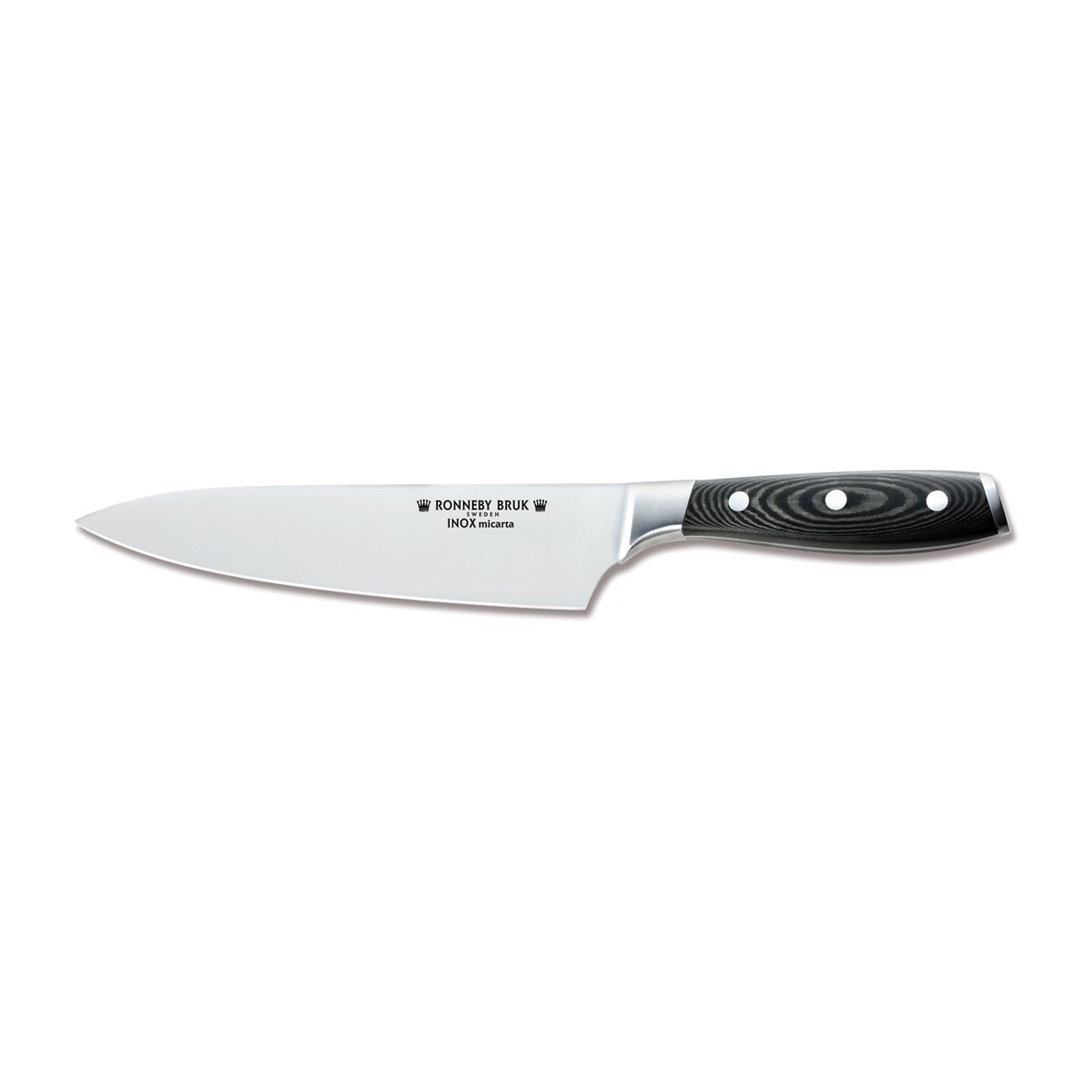 Ronneby Bruk Inox fransk kokkekniv 20 cm Rustfrit stål/Micarta