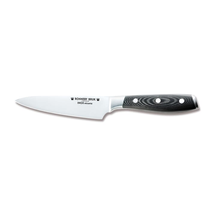 Inox universalkniv 12,5 cm - Rustfrit stål/Micarta - Ronneby Bruk