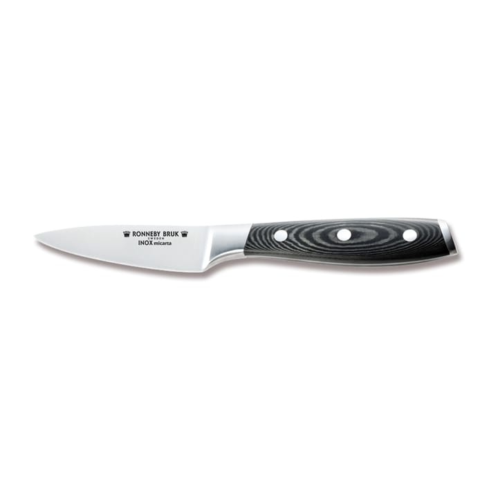 Inox universalkniv 9 cm - Rustfrit stål/Micarta - Ronneby Bruk