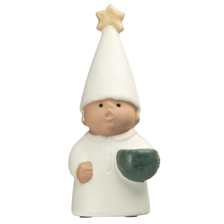 Adventsbarn Lucia dreng, hvid Rörstrand