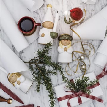Adventsbarn Luciabrud - hvid-grøn - Rörstrand