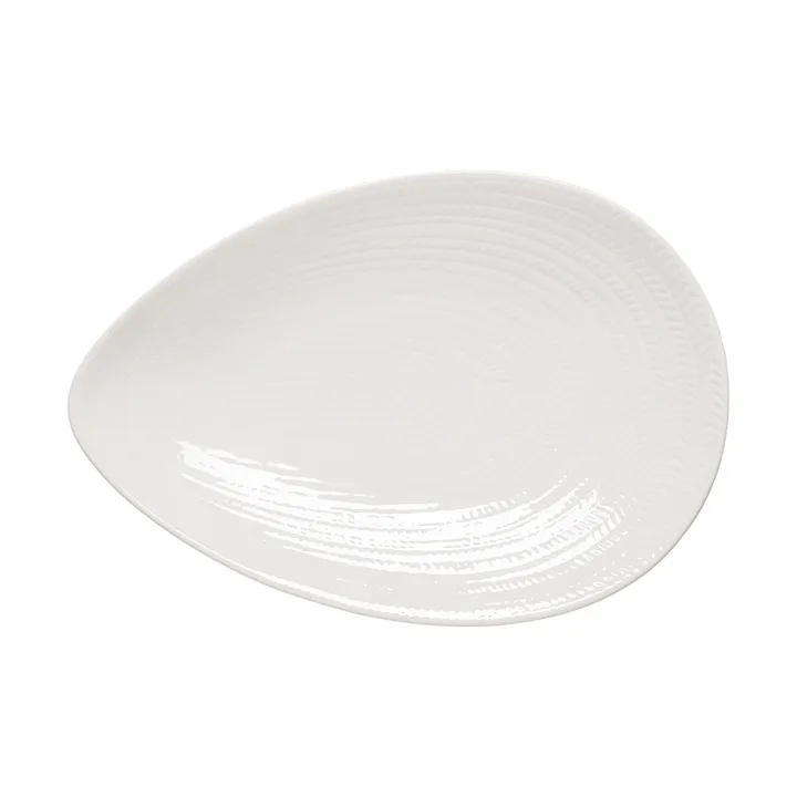Blå eld serveringsfat - Hvid, 20×29 cm - Rörstrand