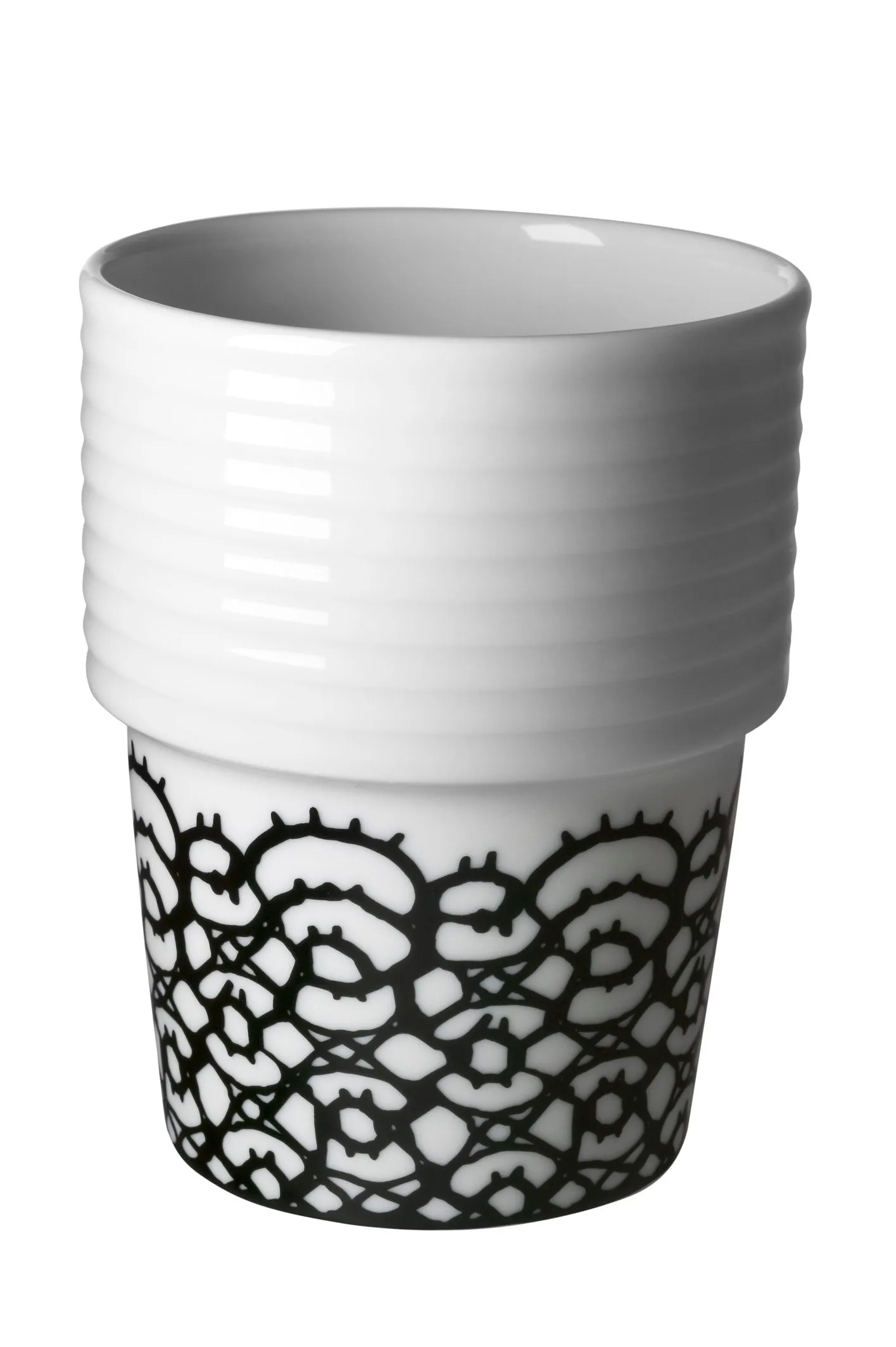 Filippa K krus, sort spids, 2 stk Rörstrand