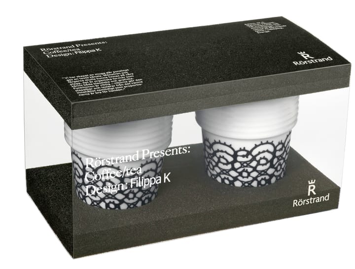 Filippa K krus - sort spids, 2 stk - Rörstrand