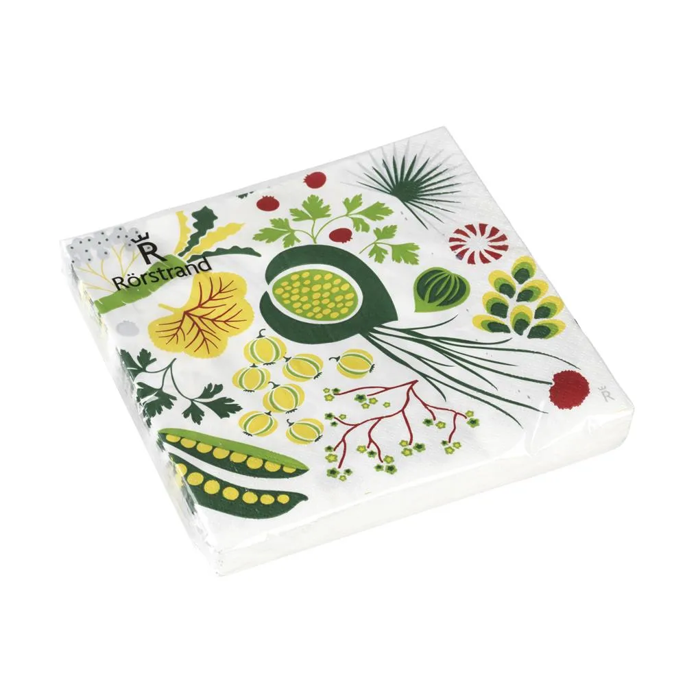 Kulinara serviet 20-pak, Hvid Rörstrand