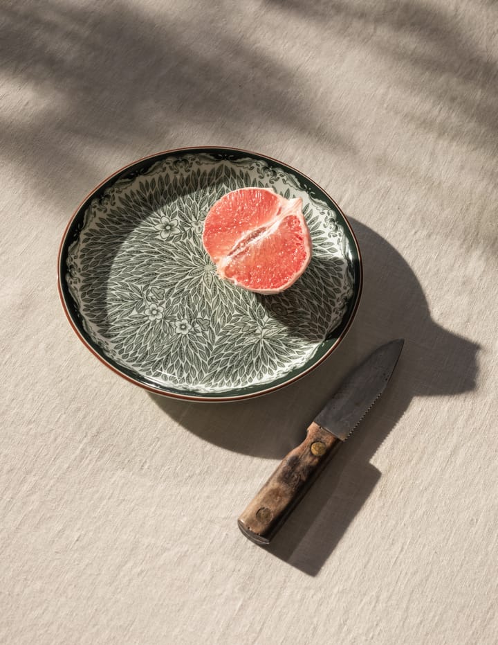 Ostindia Floris asiet Ø16 cm, Grøn Rörstrand