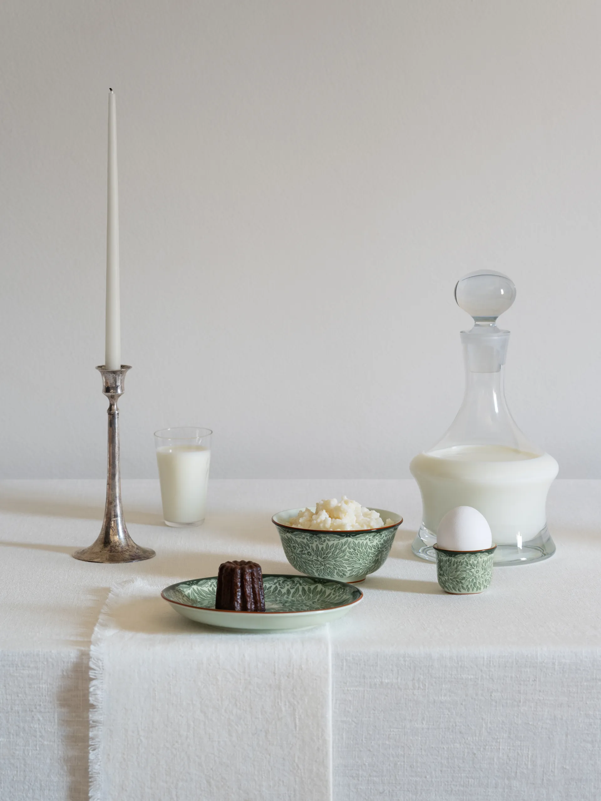 Ostindia Floris asiet Ø16 cm, Grøn Rörstrand