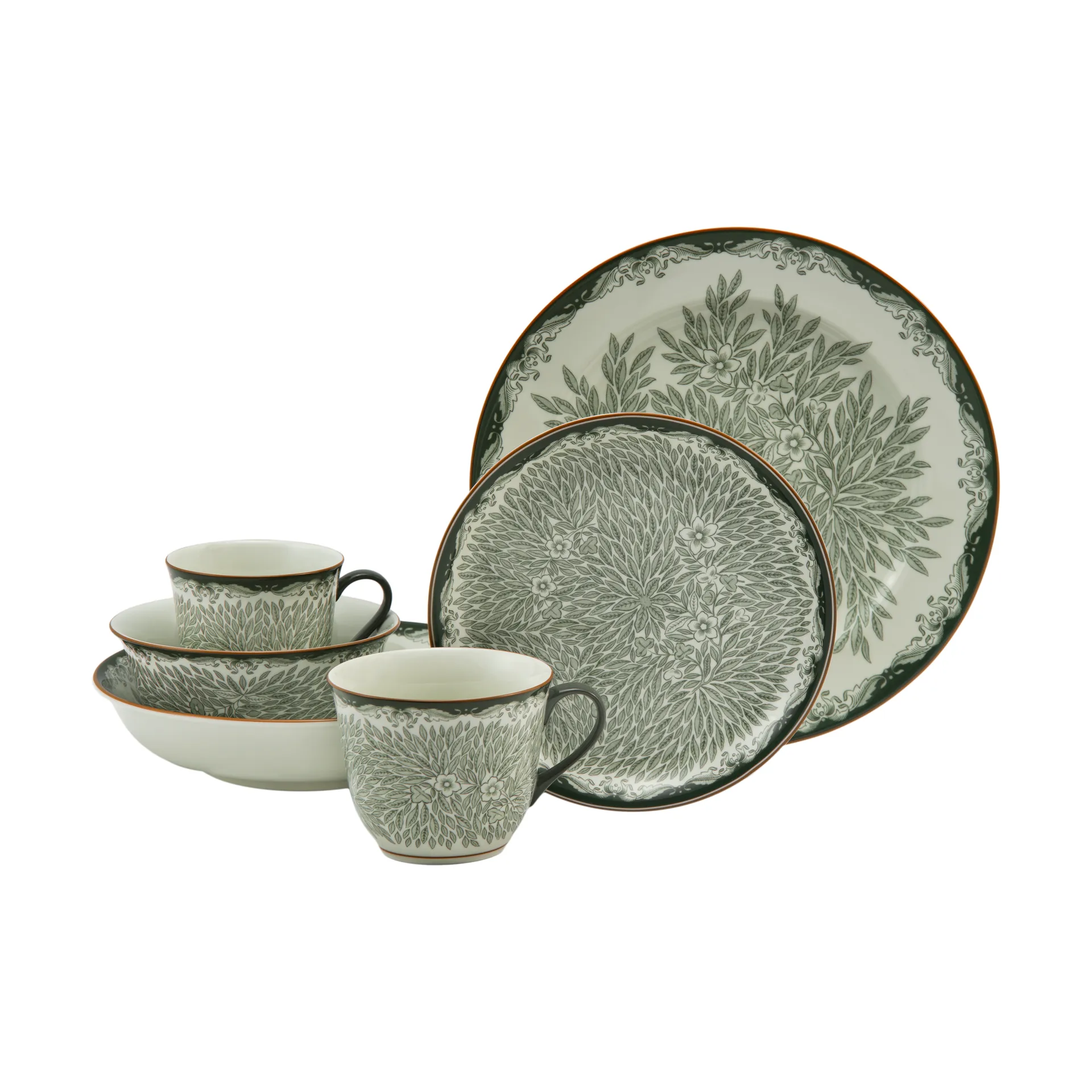 Ostindia Floris krus 30 cl, Grøn
 Rörstrand