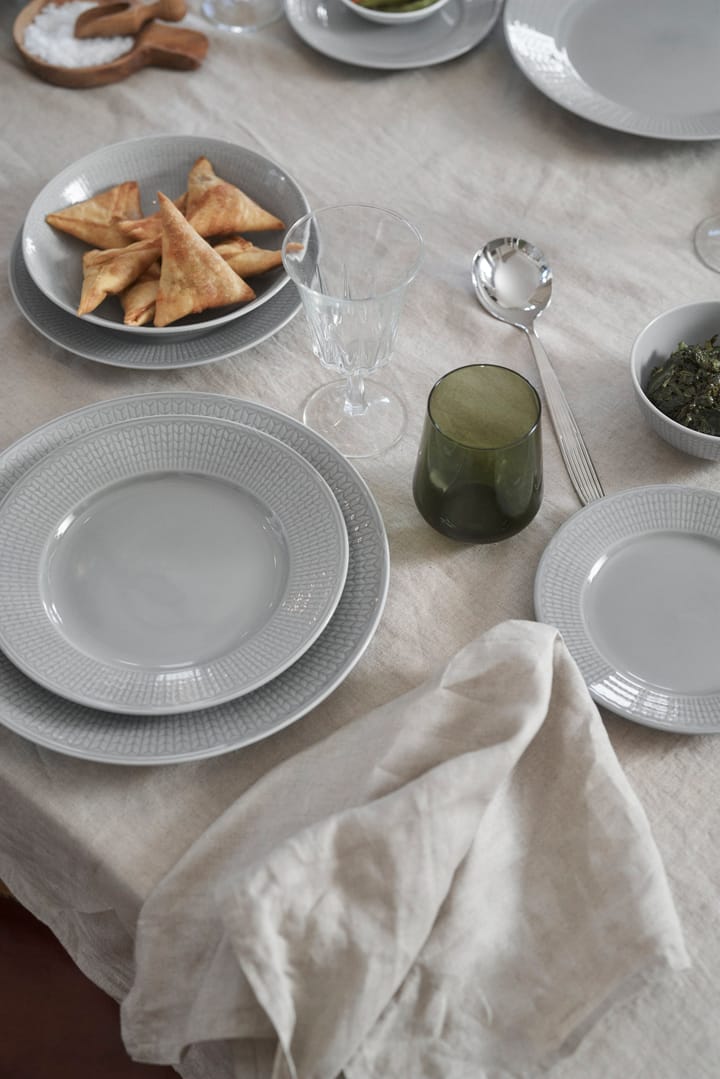Swedish Grace asiet 17 cm 6-pak - Tåge (grå) - Rörstrand