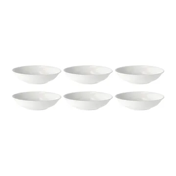 Swedish Grace dyb tallerken 19 cm, 6 stk sne-hvid - Rörstrand