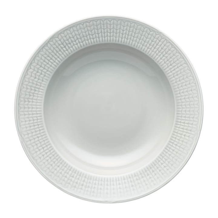 Swedish Grace dyb tallerken 25 cm 6-pak Tåge(grå) Rörstrand