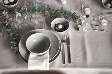 Swedish Grace dyb tallerken 25 cm 6-pak Tåge(grå) - undefined - Rörstrand