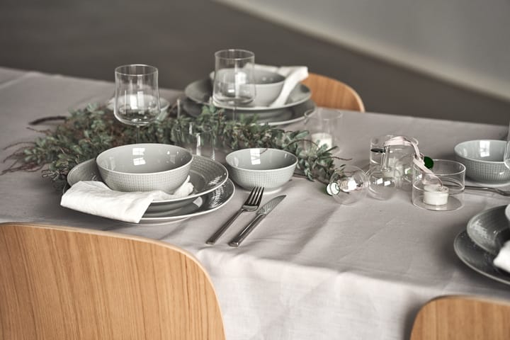 Swedish Grace dyb tallerken 25 cm 6-pak Tåge(grå) Rörstrand