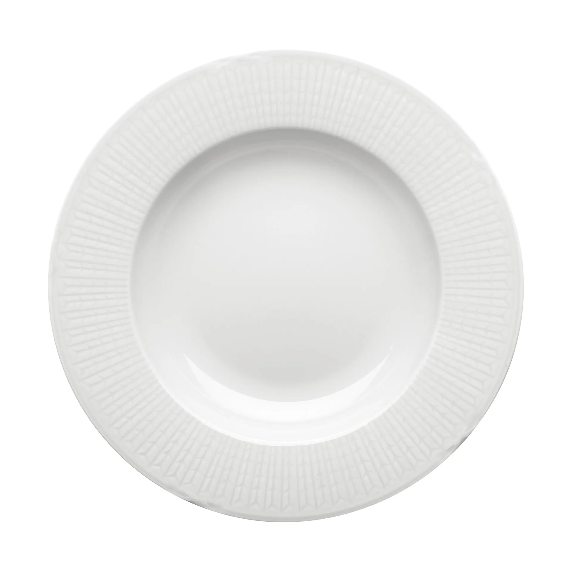 Swedish Grace dyb tallerken 25 cm, 6 stk sne-hvid,  Rörstrand