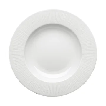 Swedish Grace dyb tallerken 25 cm, 6 stk sne-hvid - Rörstrand
