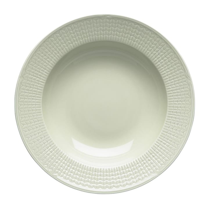Swedish Grace dyb tallerken Ø25 cm, eng-lysegrøn Rörstrand