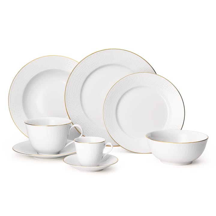 Swedish Grace Gala tallerken 21 cm, Hvid Rörstrand