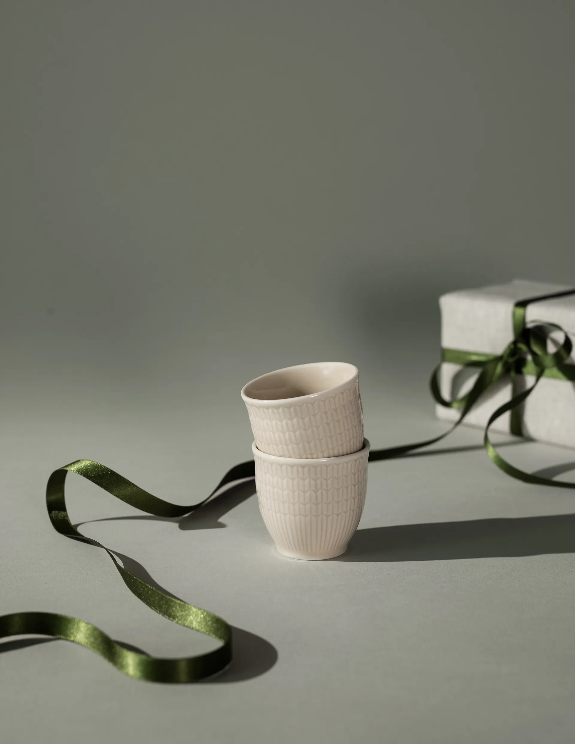 Swedish Grace æggebæger 2-pak, Havre Rörstrand