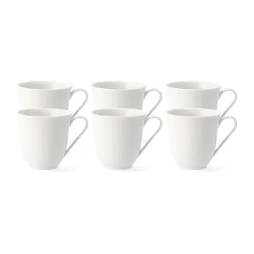 Swedish Grace krus 30 cl. - 6 stk sne-hvid - Rörstrand