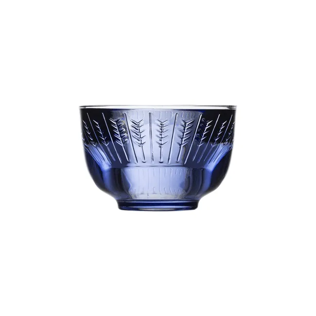Swedish grace lyslygte, Blå, 9 cm Rörstrand