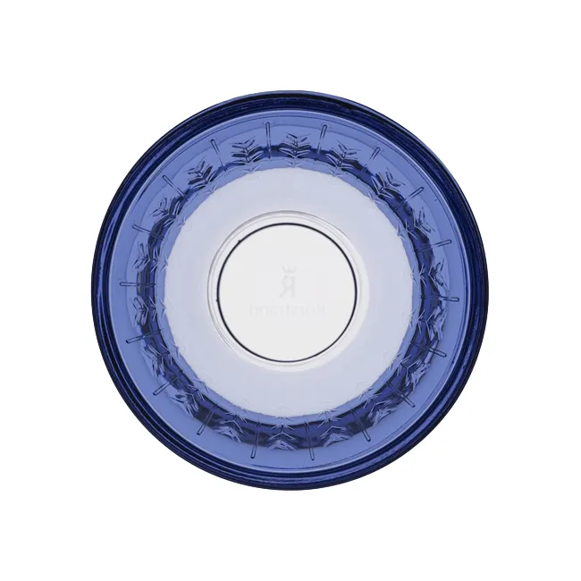 Swedish grace lyslygte, Blå, 9 cm Rörstrand