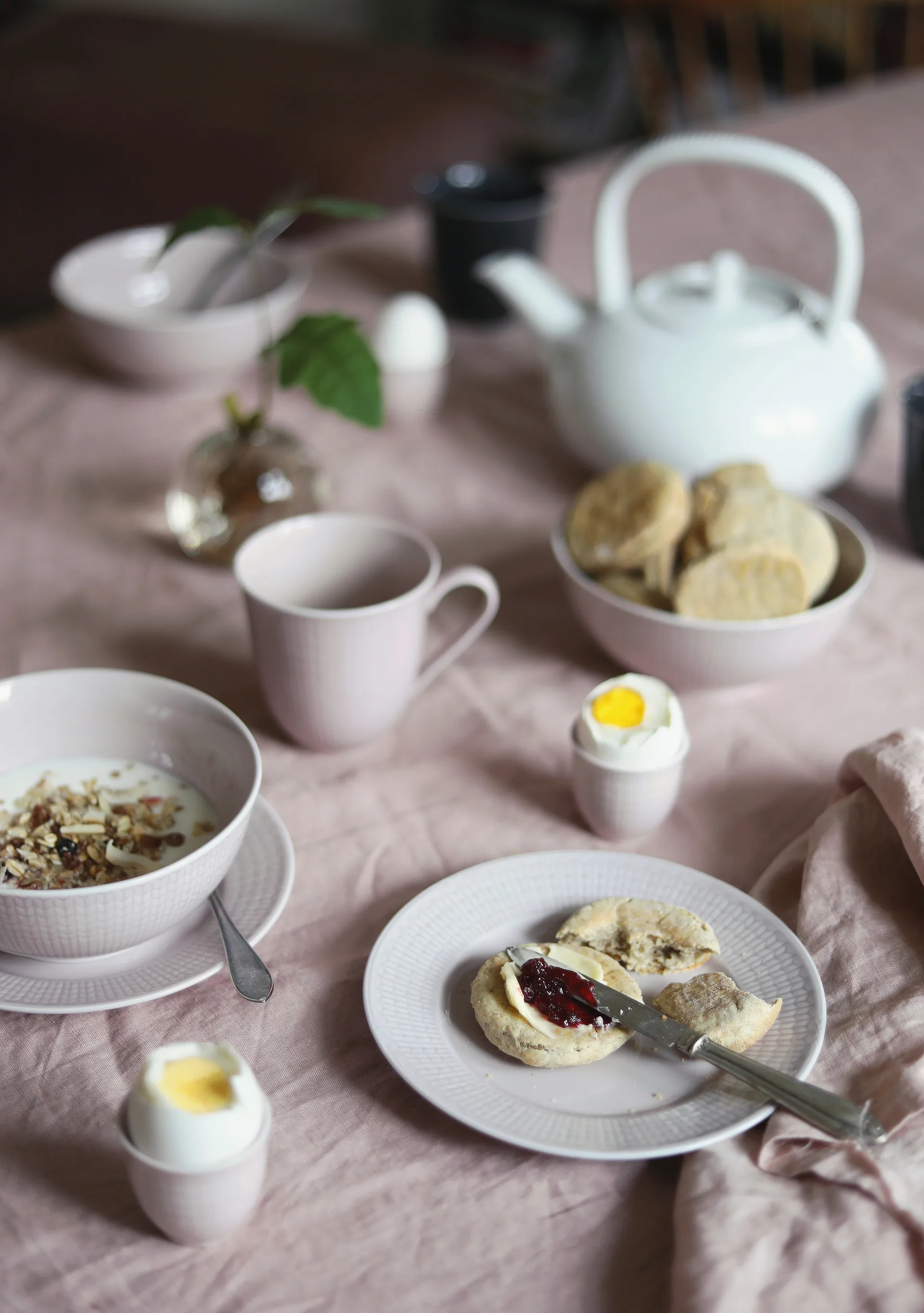 Swedish Grace skål 30 cl, rose (lyserød) Rörstrand