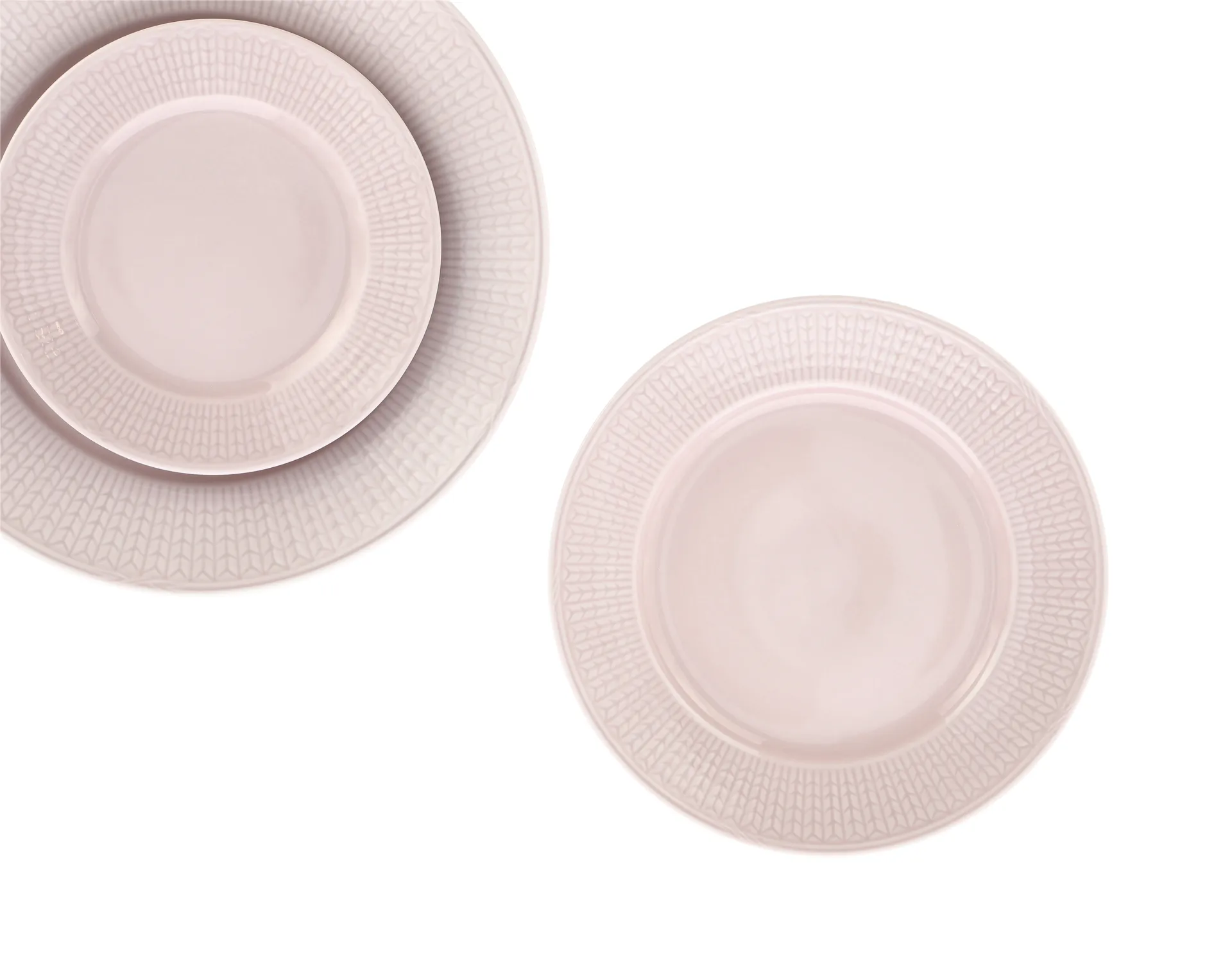 Swedish Grace tallerken Ø21 cm, ros (lyserød) Rörstrand
