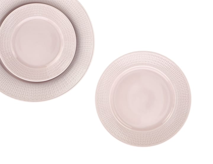 Swedish Grace tallerken Ø21 cm, ros (lyserød) Rörstrand