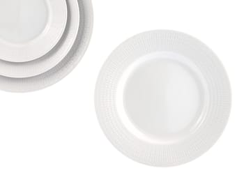 Swedish Grace tallerken Ø21 cm - sne-hvid - Rörstrand
