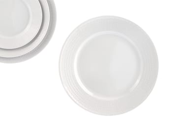 Swedish Grace tallerken Ø27 cm - sne-hvid - Rörstrand