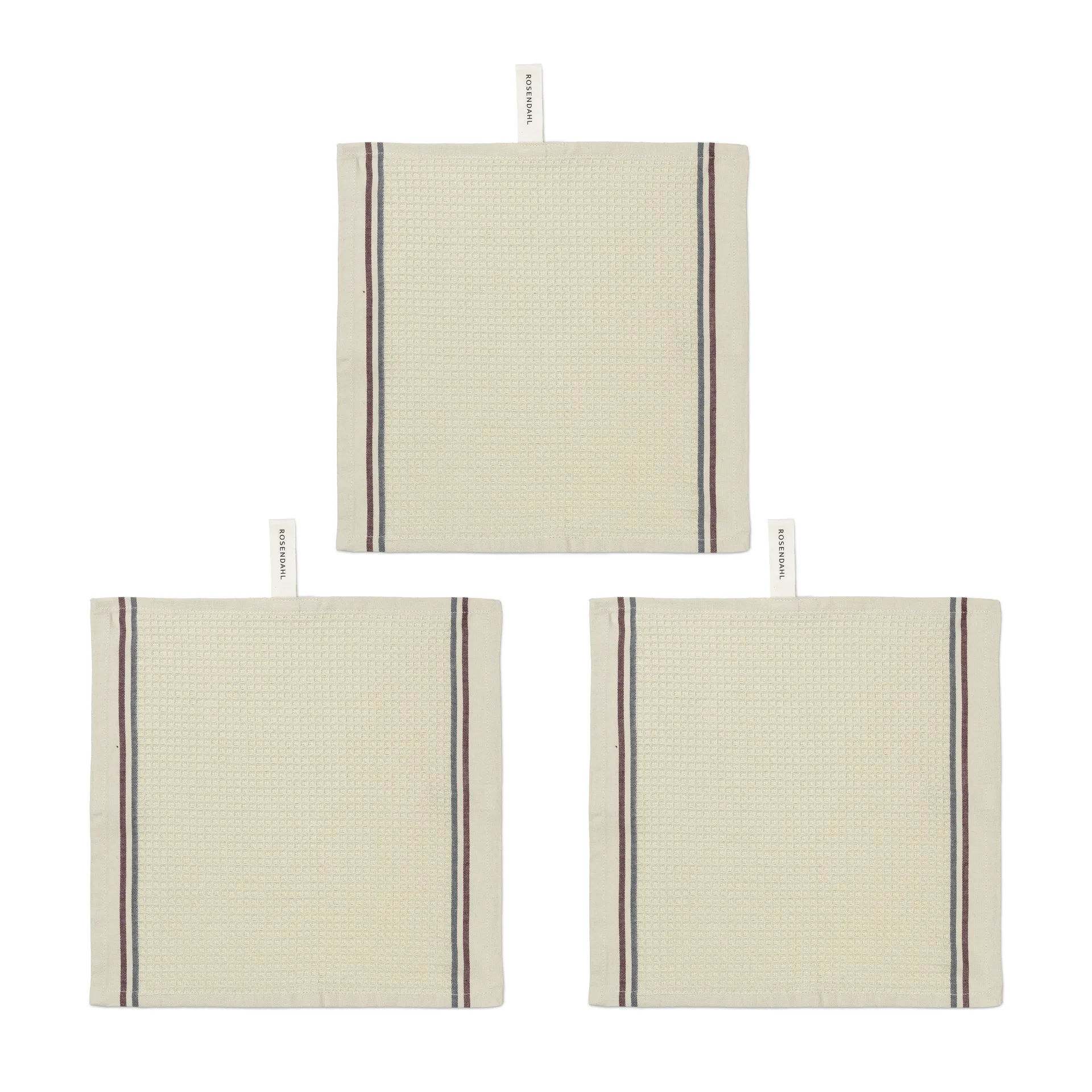 Delta karklud 30x30 cm 3-pak, Sand Rosendahl