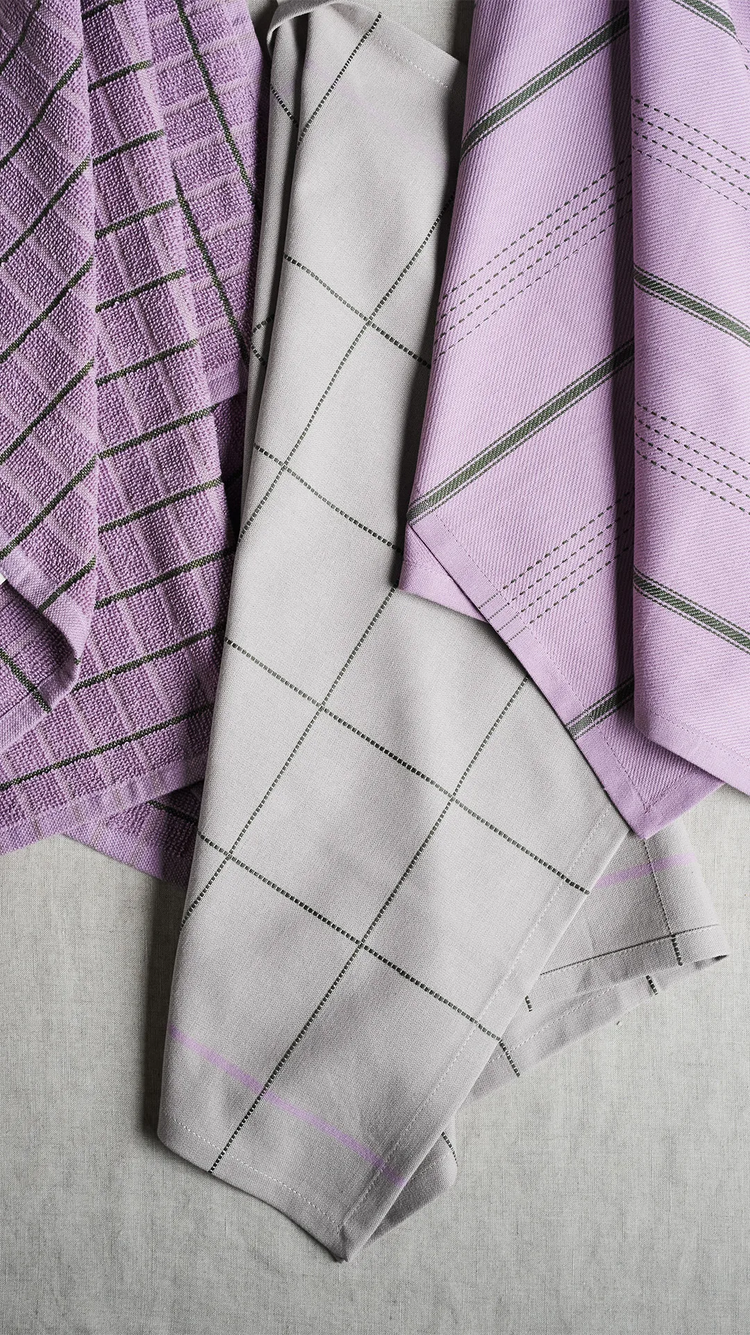 Gamma viskestykke 50x70 cm, Mørk sand Rosendahl