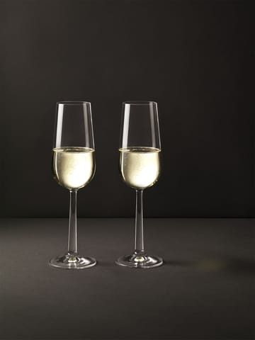 Grand Cru champagneglas 2-pakke - klar 2-stk - Rosendahl