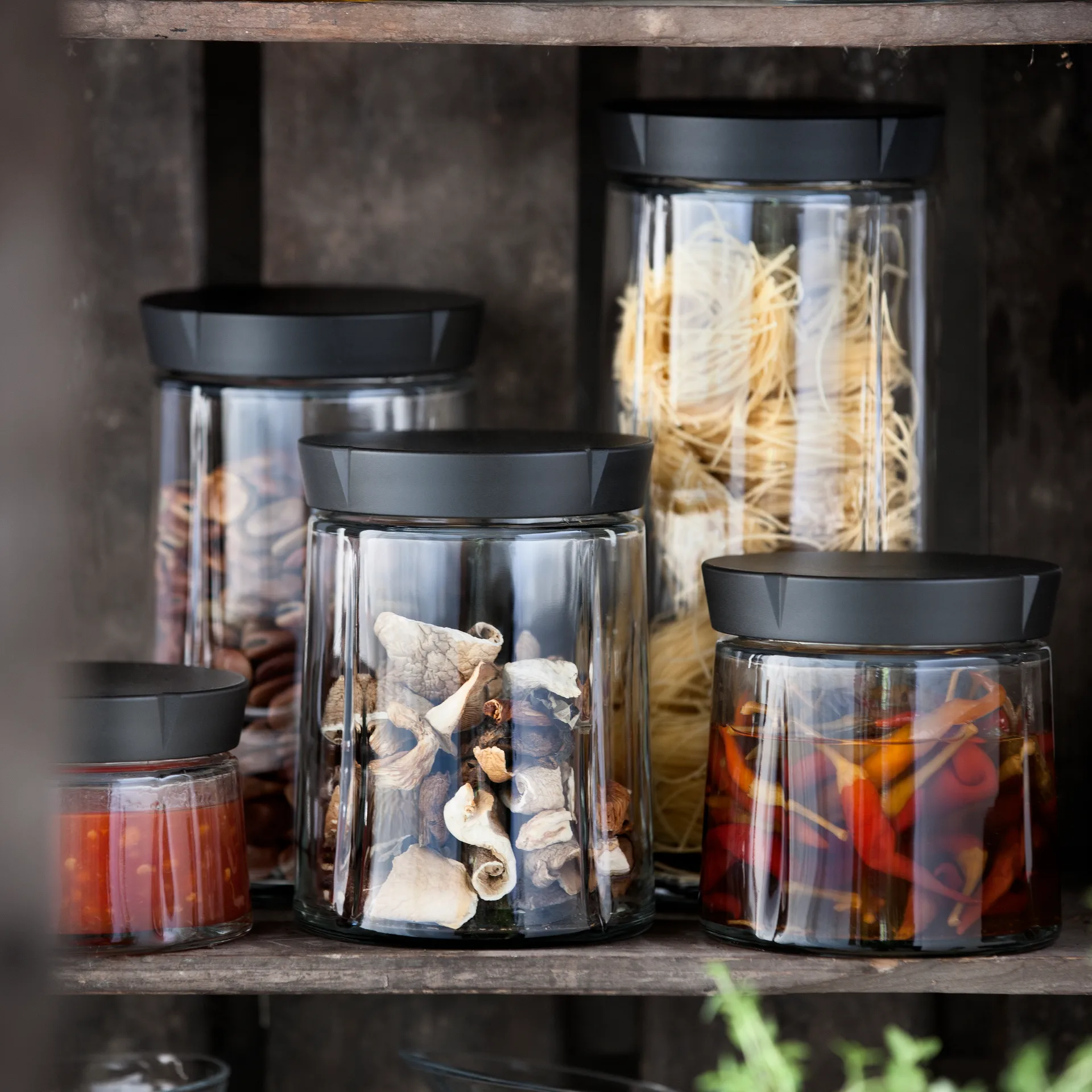 Grand Cru opbevaringskrukke glas, 1 l Rosendahl