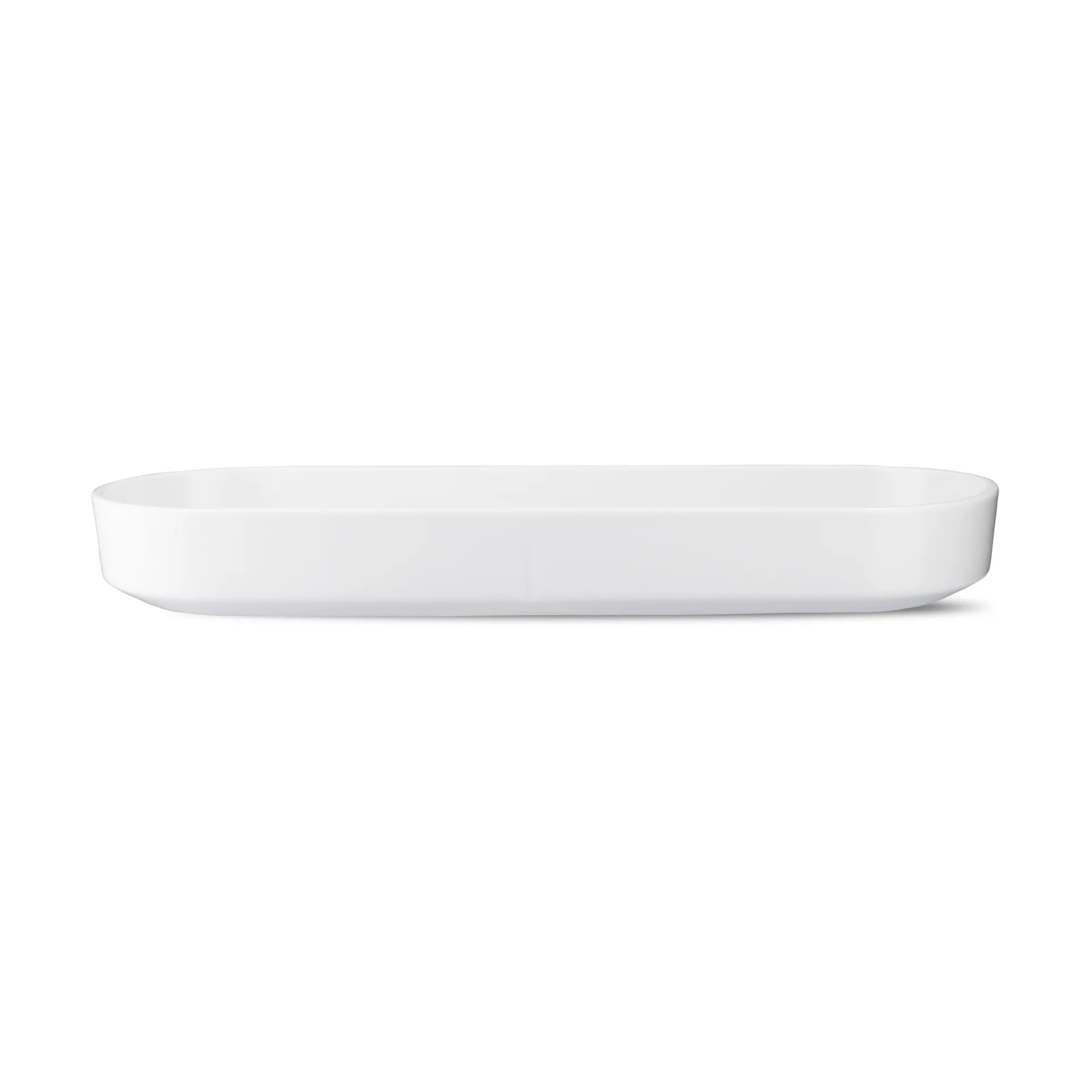 Grand Cru ovalt serveringsfad, Hvid, 12x34 cm Rosendahl