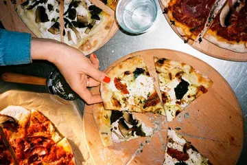 Grand Cru pizzabræt og pizzaskærer - Bøg, Ø35 cm - Rosendahl