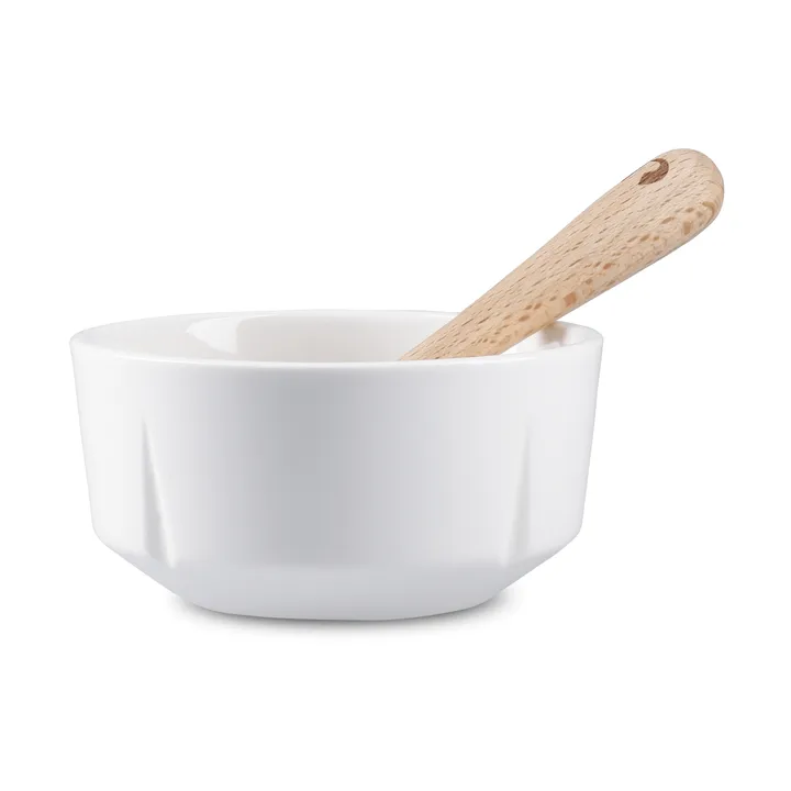 Grand Cru snackskål og ske - Hvid, Ø9 cm - Rosendahl