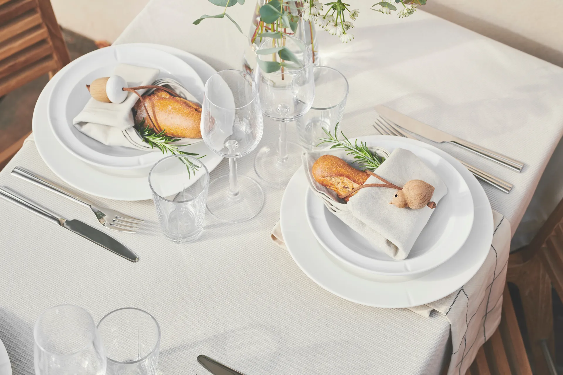 Grand Cru tallerken Ø27 cm, Hvid Rosendahl