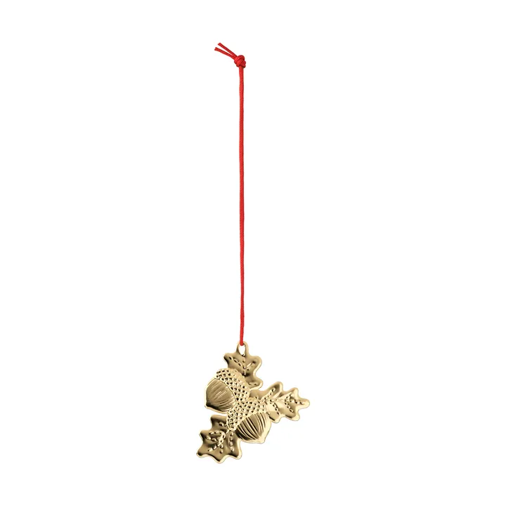 Karen Blixen enchanted acorn dekorationsophæng - Forgyldt, 7 cm - Rosendahl