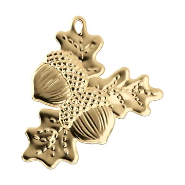 Karen Blixen enchanted acorn dekorationsophæng - Forgyldt, 7 cm - Rosendahl