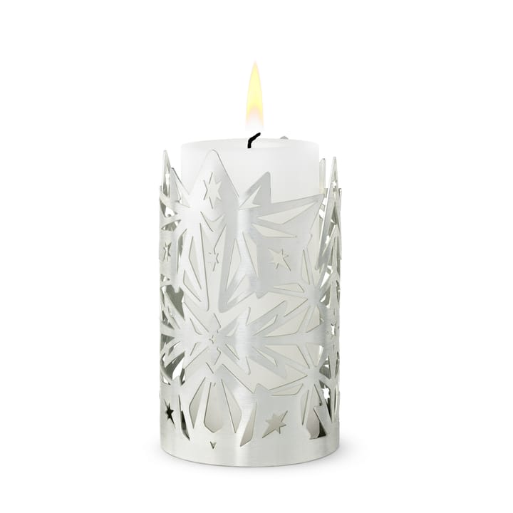 Karen Blixen fyrfadsstage 16 cm, Forsølvet Rosendahl