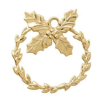 Karen Blixen Holly juletræspynt - Forgyldt - Rosendahl