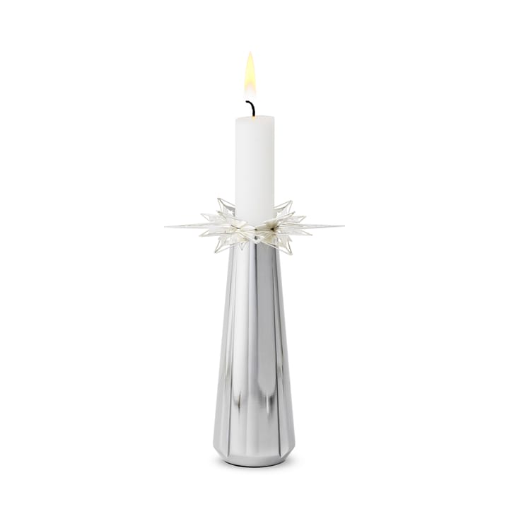 Karen Blixen lysmanchet stjerne 3 cm 2-pak, Forsølvet Rosendahl